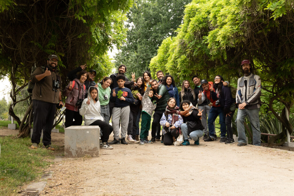 Foto grupal en Parque André Jarlán