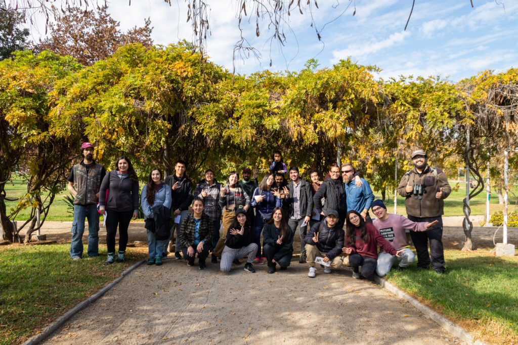 Foto grupal en Parque André Jarlán